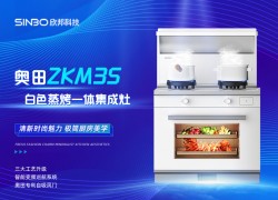 【欣邦爆品推薦】奧田大師級科技美學新品——ZKM3S蒸烤一體集成灶